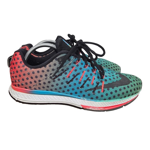 Nike Air Zoom Elite 8 Running Shoes Mens‎ 10 Polka Dot Sneakers  806537-001 main image 8